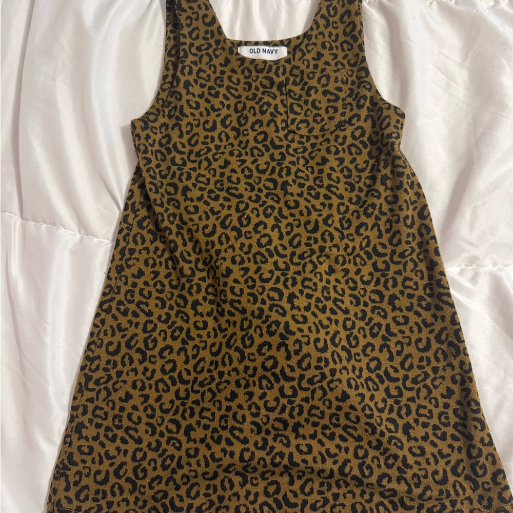 Old Navy Kids Dress with Leopard Pattern